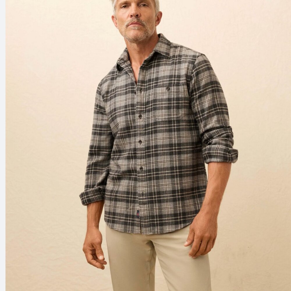 Faherty super brushed flannel NWT